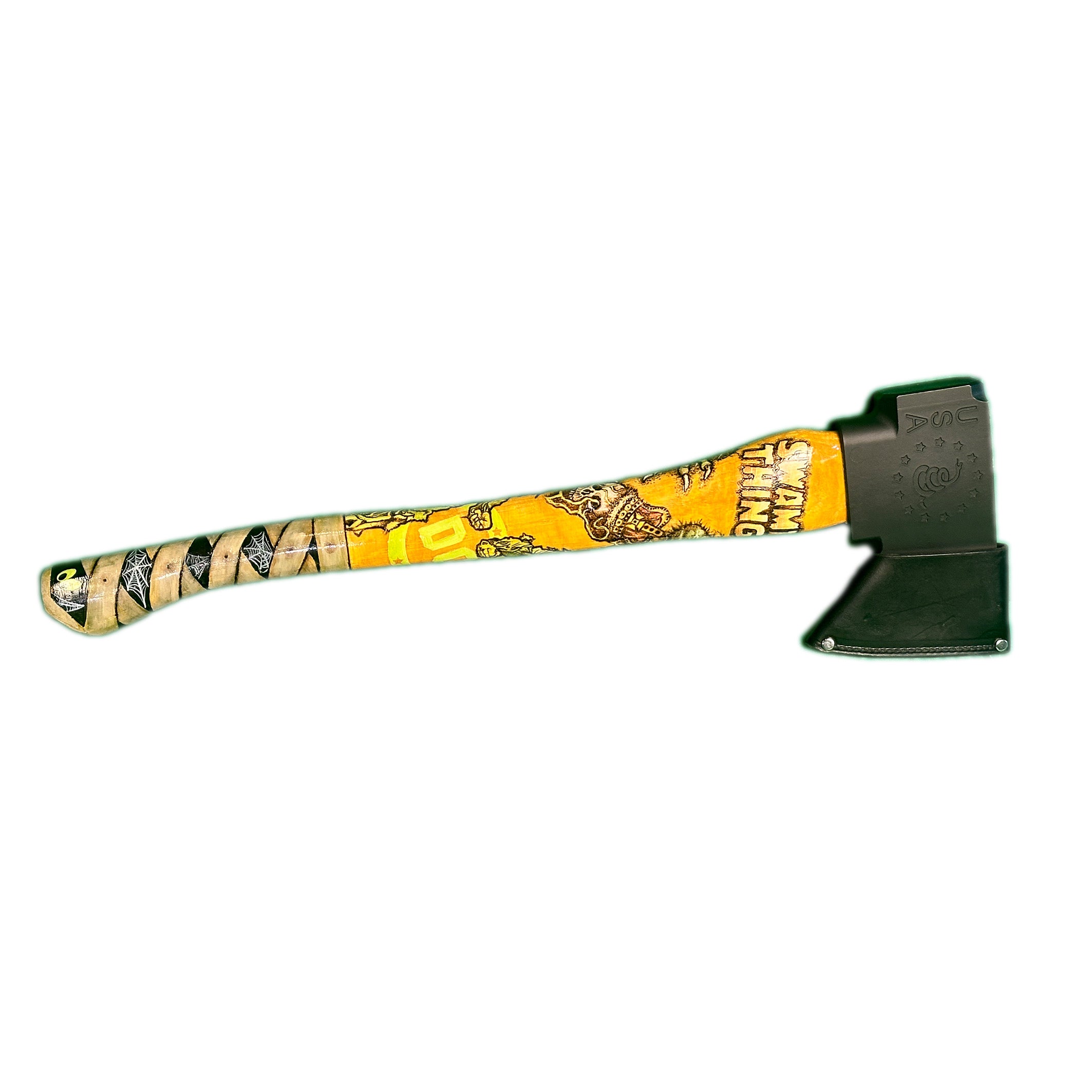 Swamp Thing Custom 1 of 1 Axe Artwork