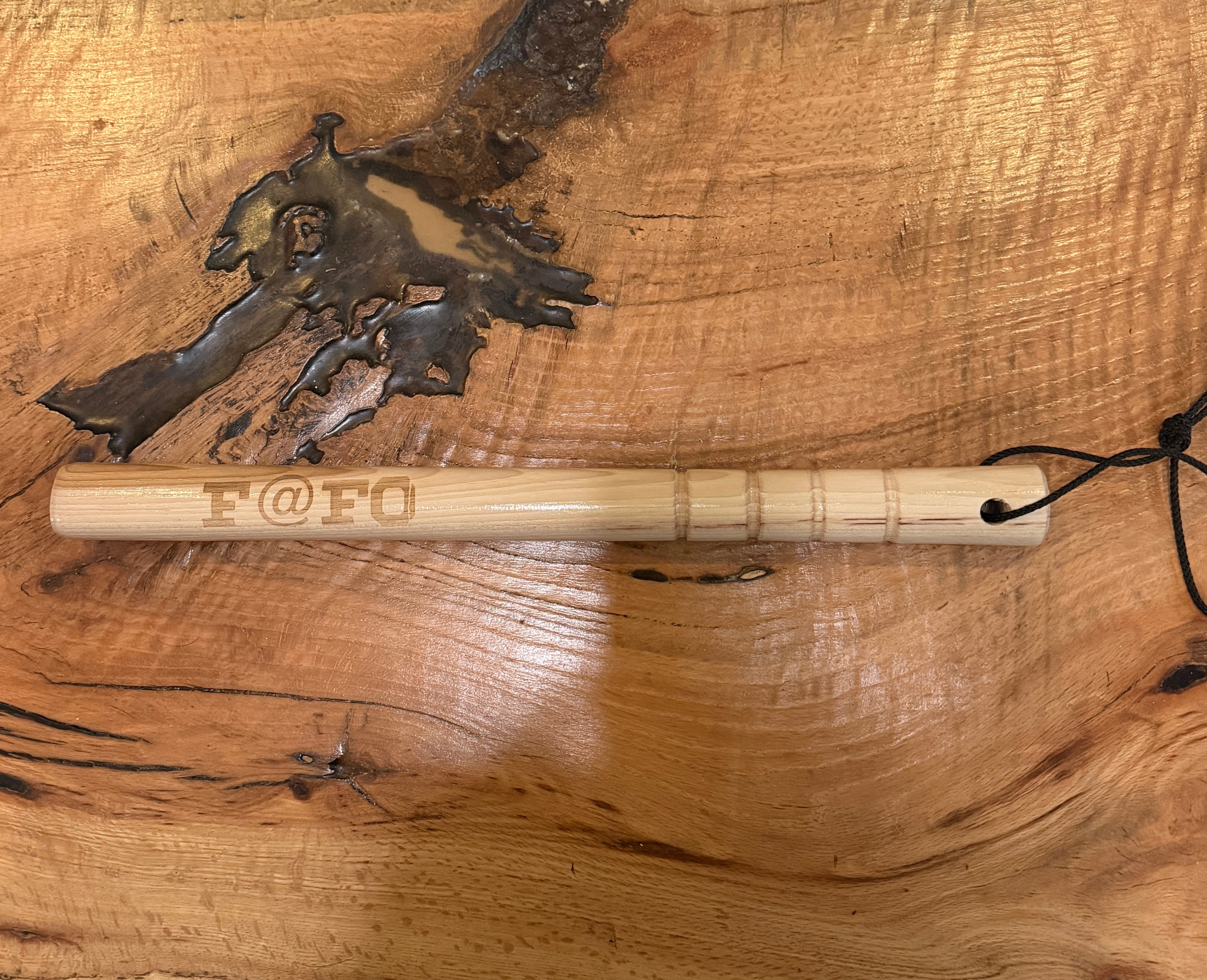 Hickory Stick Tire Thumper - Engraved Designs