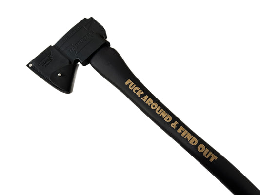 Fuck Around and Find Out 24" Blackout 3LB Breeching Axe
