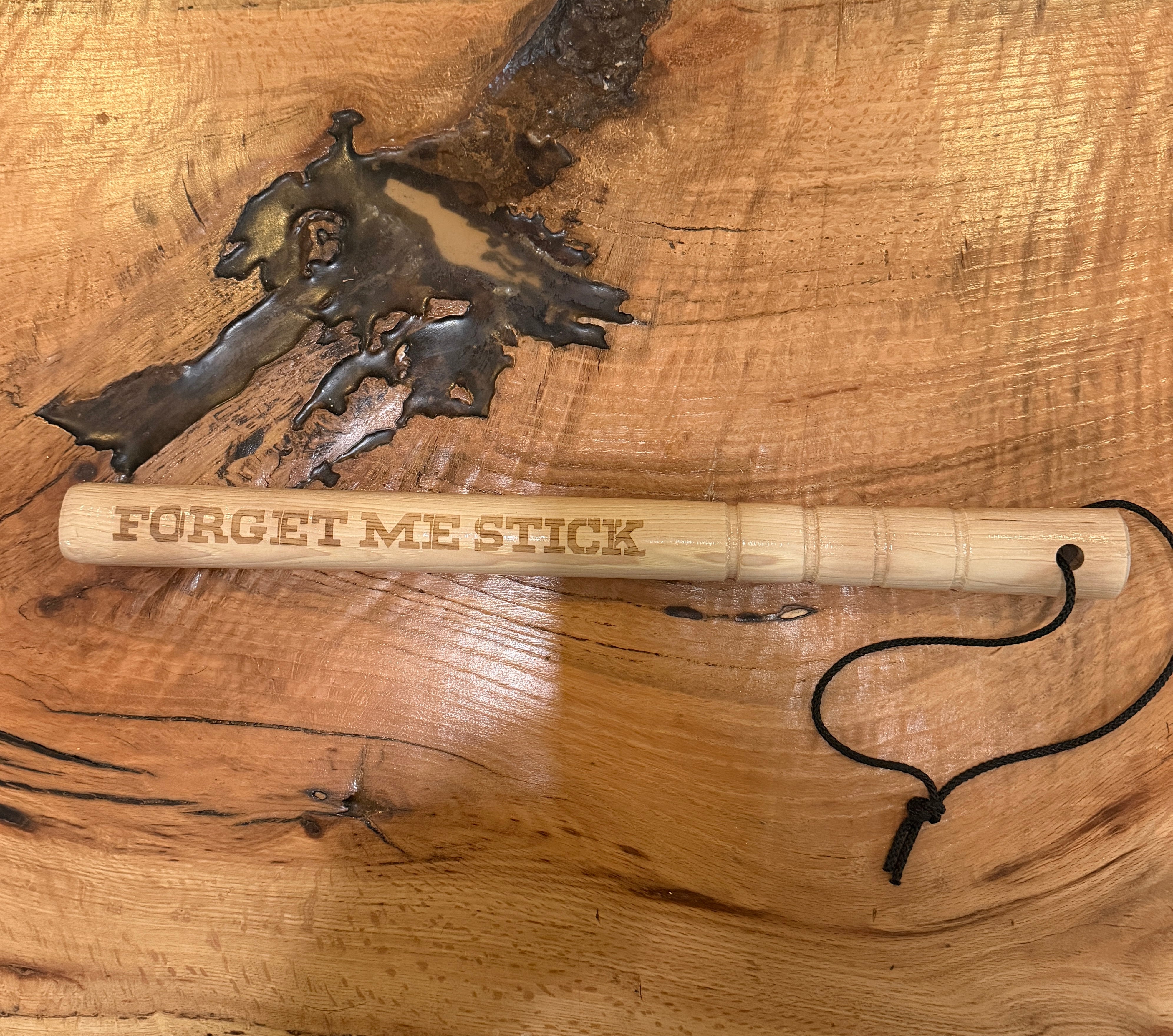 Hickory Stick Tire Thumper - Engraved Designs