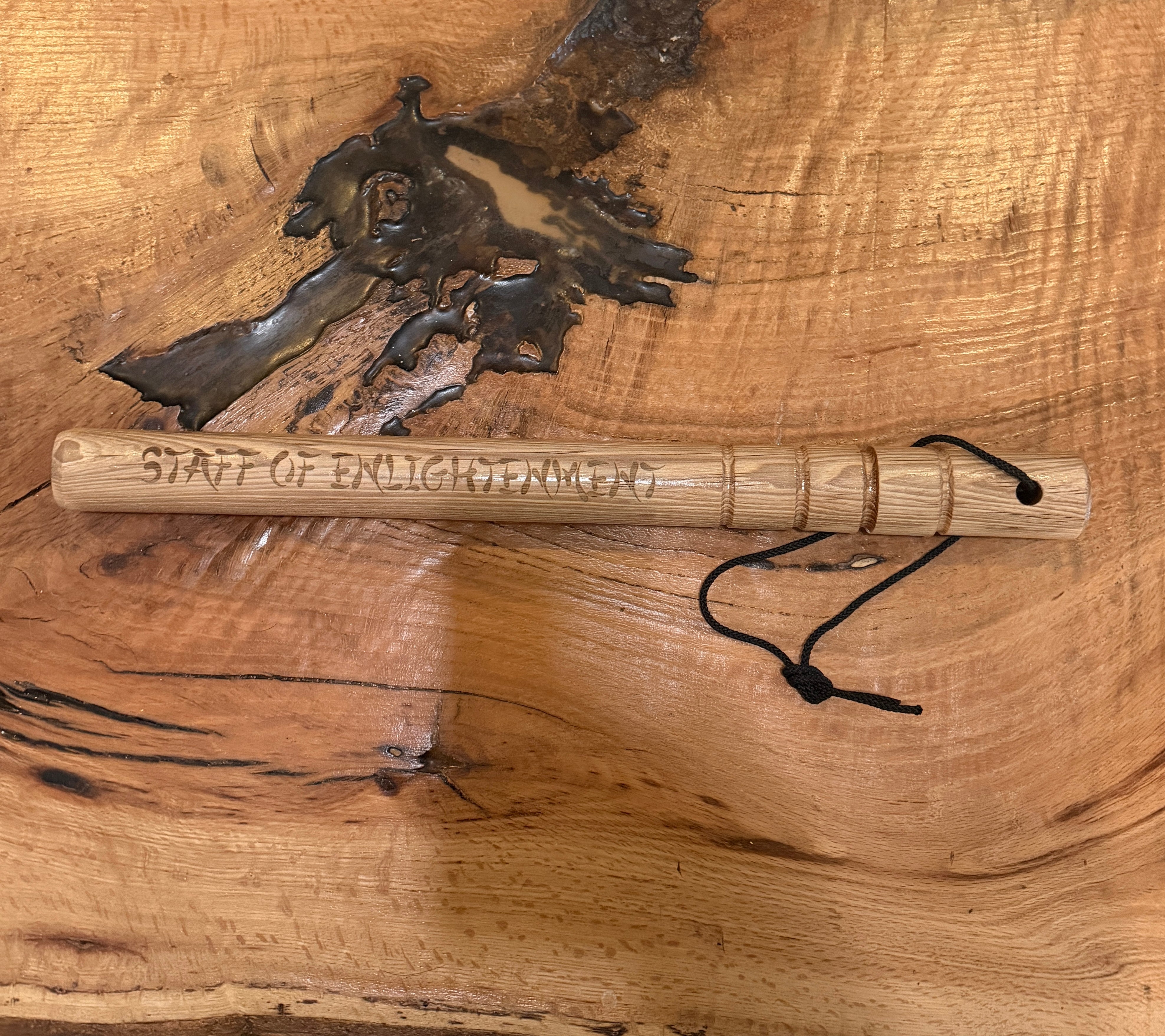 Hickory Stick Tire Thumper - Engraved Designs