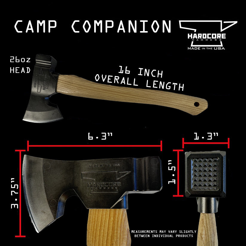 Camp Companion Axe - Hardcore Edition