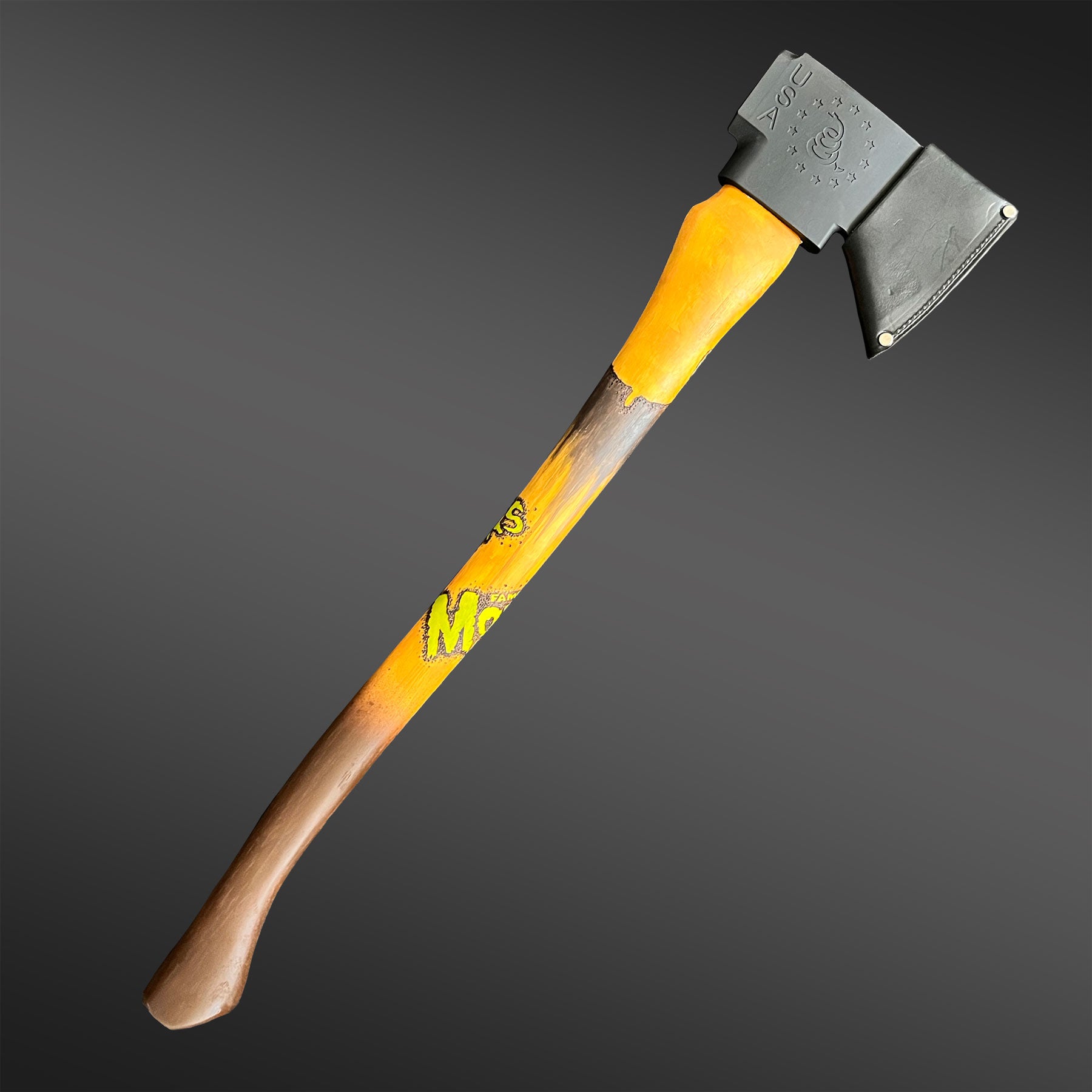 Frankenstein Monster Raptor Axe - Artwork