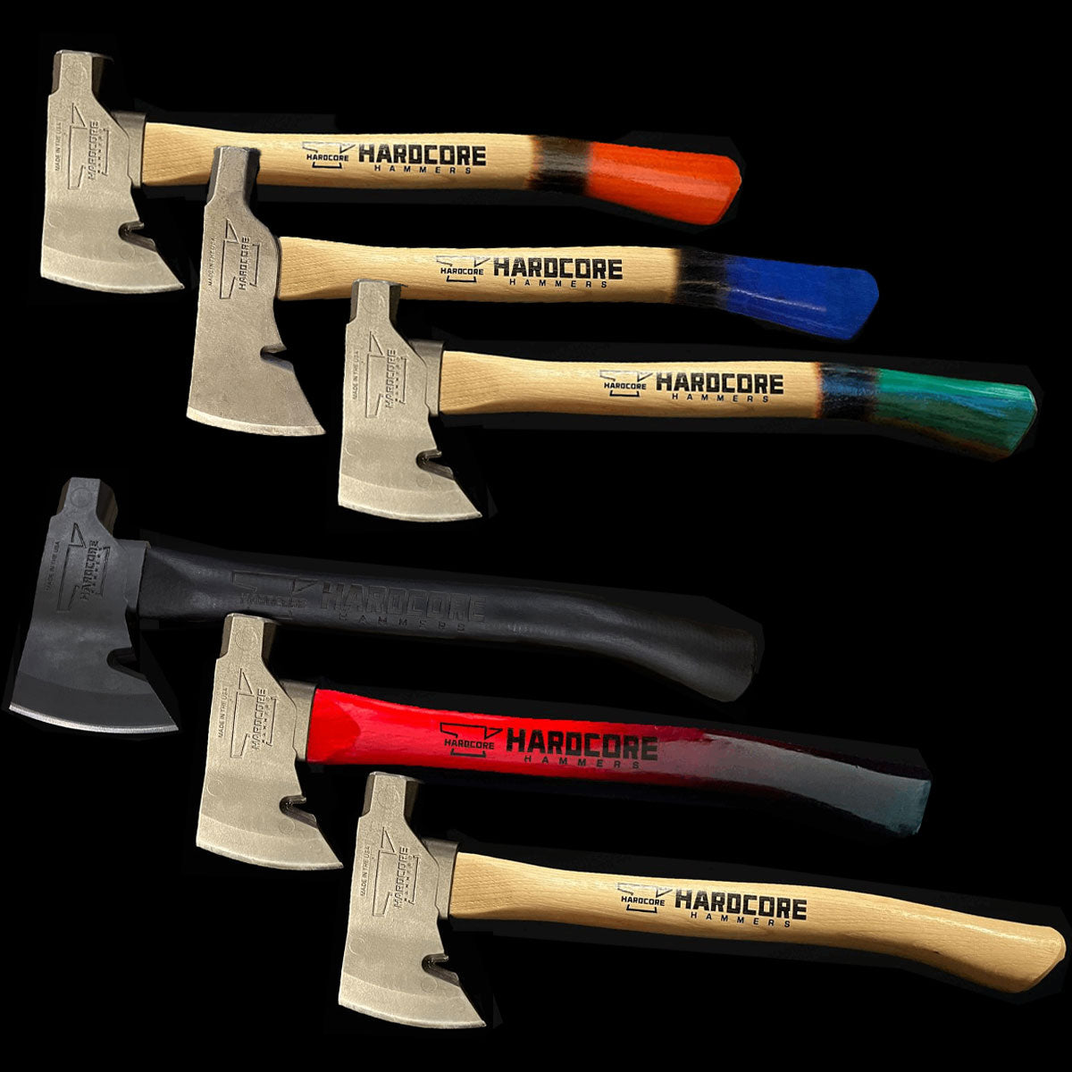 Hatchet Color Replacement Hatchet Handle – Hardcore Hammers