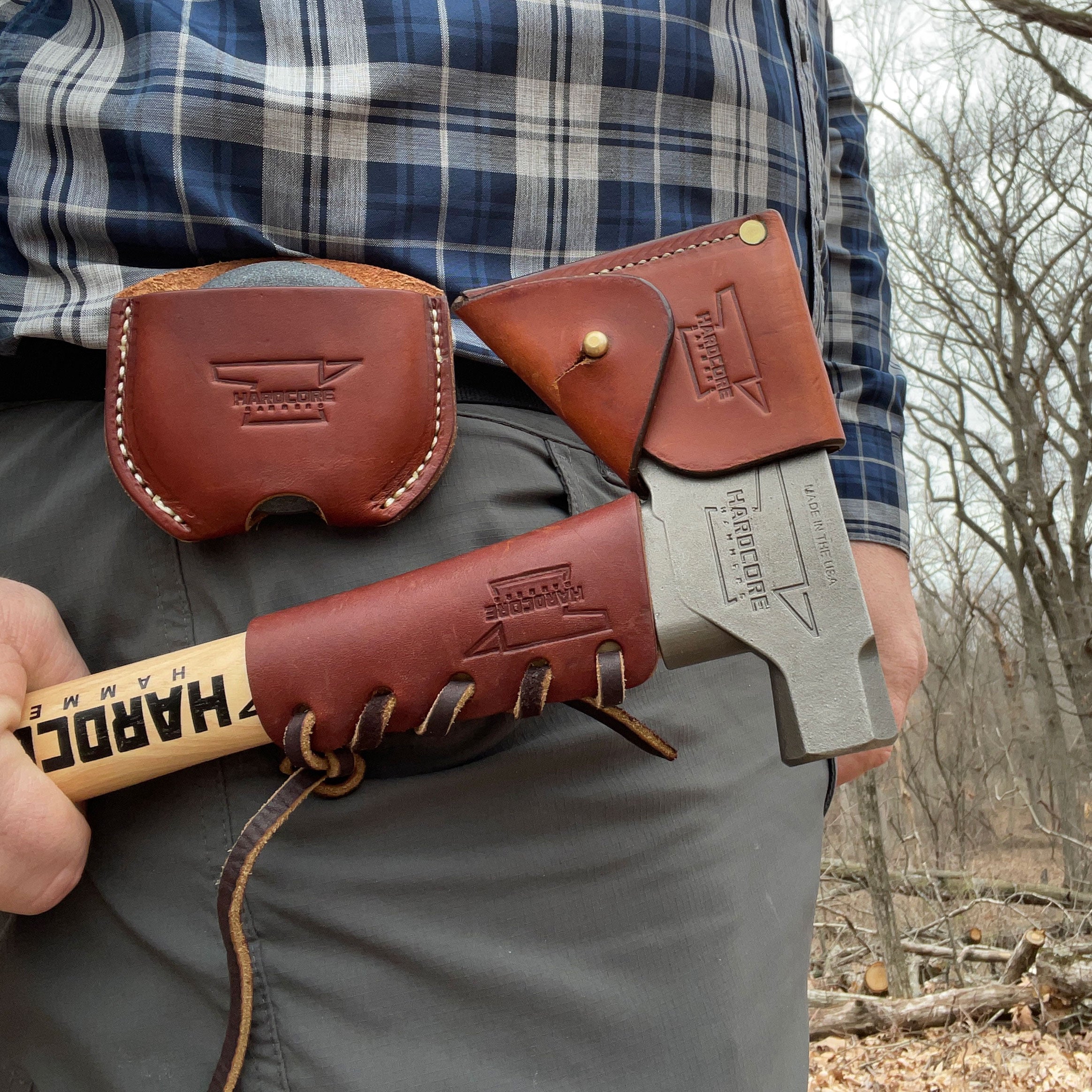 Hardcore Sharpening Stone with Pouch